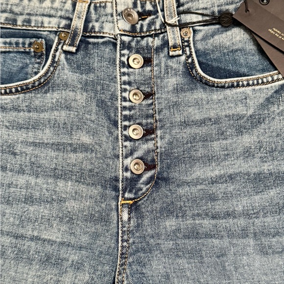 Rag & Bone Nina Skinny Leg Blue Jeans SZ 24 NWT - Picture 5 of 13